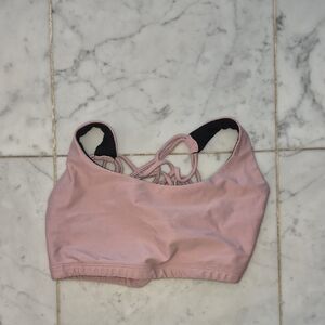 Onzie Mauve Strappy Sports Bra